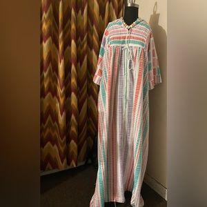 Vintage Mexi-Cali caftan Dress by Keyloun